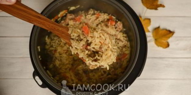 узбекский плов в мультиварке