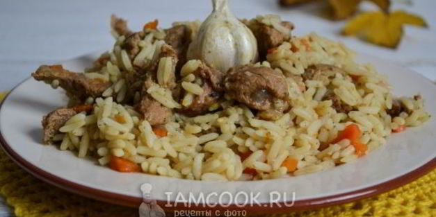 узбекский плов в мультиварке