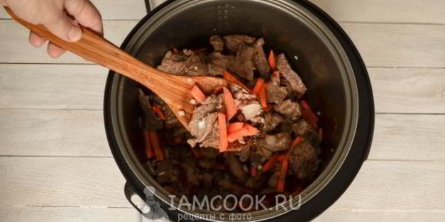 узбекский плов в мультиварке