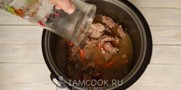 узбекский плов в мультиварке