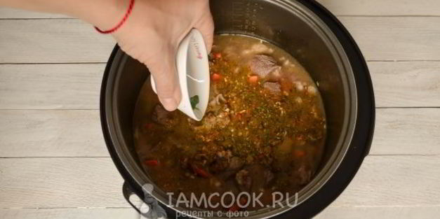 узбекский плов в мультиварке