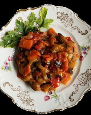 Баклажанная икра-рагу