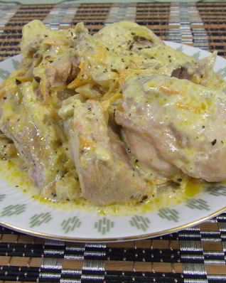 Фрикасе из кролика