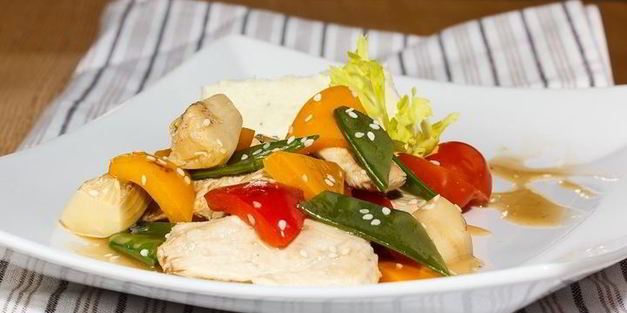 фрикасе из куриной грудки