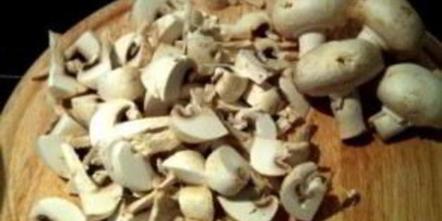 фрикасе из курицы с грибами