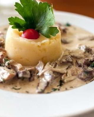 Фрикасе из телятины