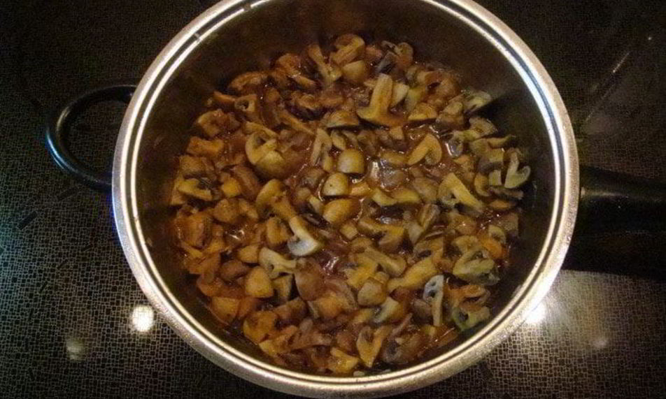 Рецепт грибное рагу с полентой