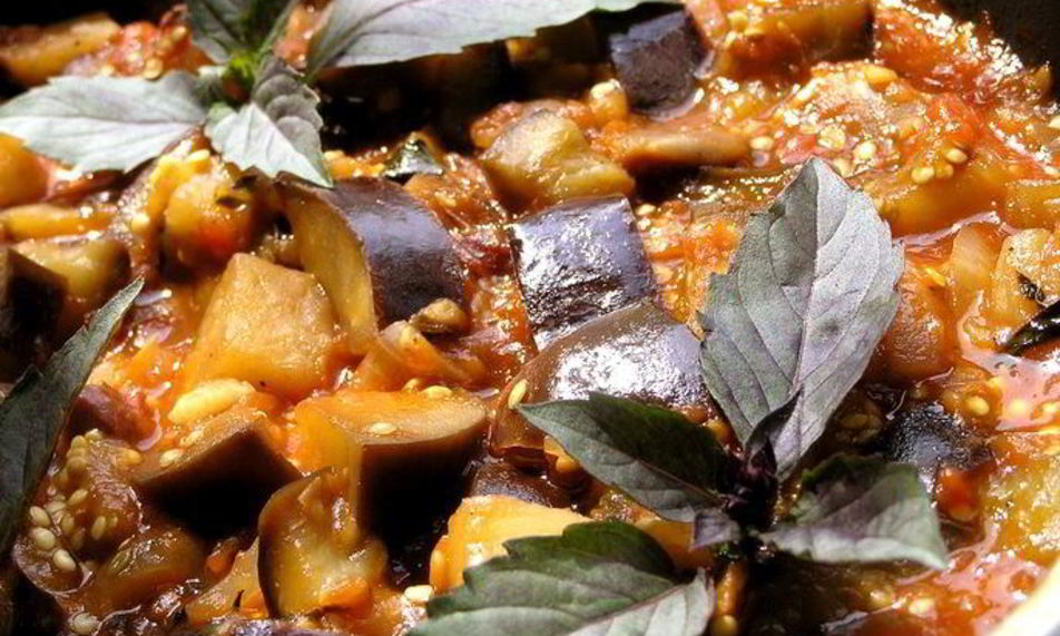 Рецепт капоната с базиликом