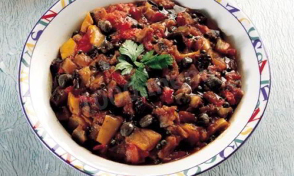 Рецепт капоната с каперсами