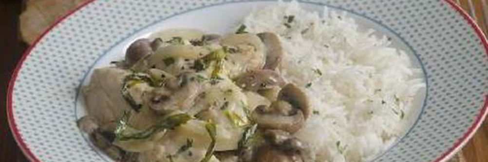 Куриное фрикасе