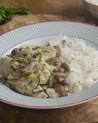 Куриное фрикасе