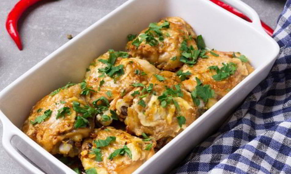 Рецепт ленивое овощное рагу с курицей