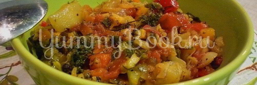 Летнее рагу из вкусных овощей