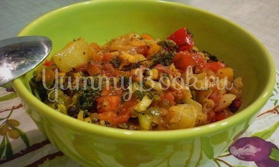 Рецепт летнее рагу из вкусных овощей
