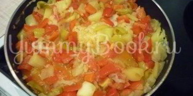 летнее рагу из вкусных овощей