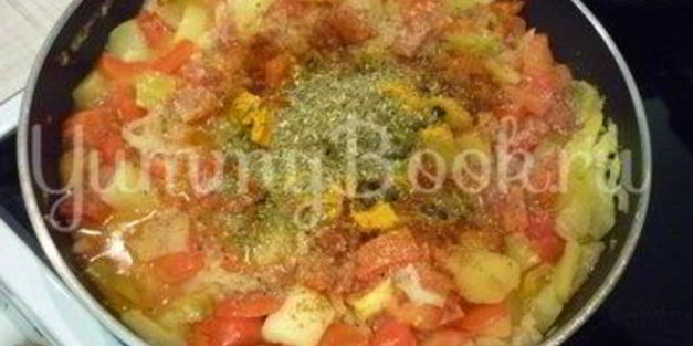 летнее рагу из вкусных овощей