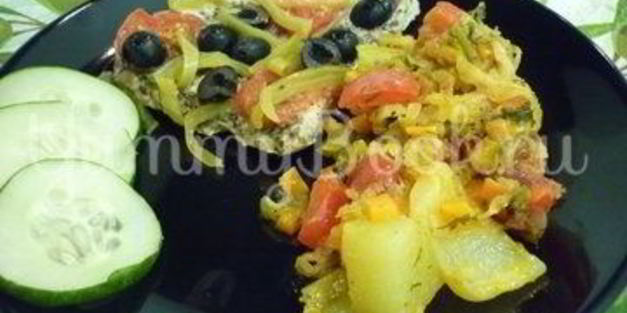 летнее рагу из вкусных овощей