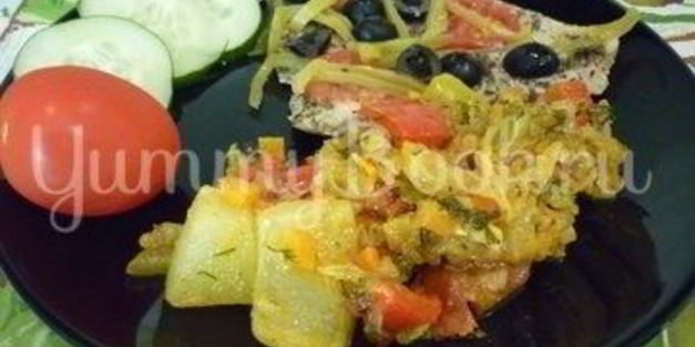 летнее рагу из вкусных овощей