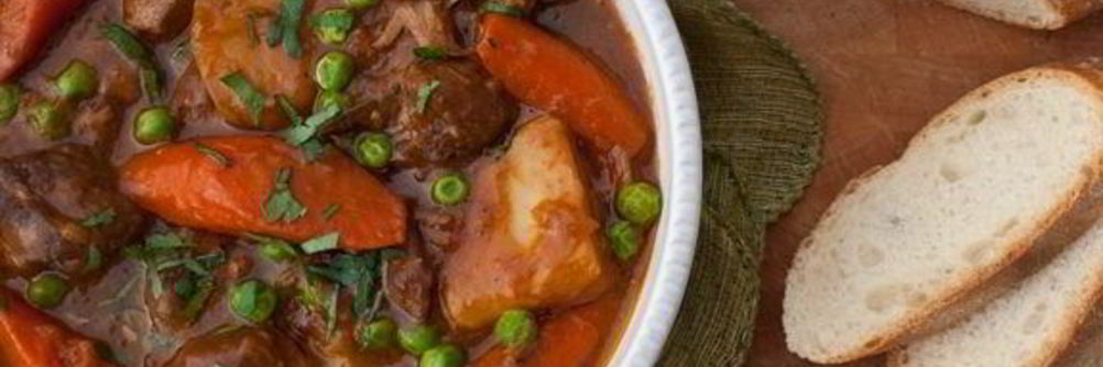 Мясное рагу с картошкой