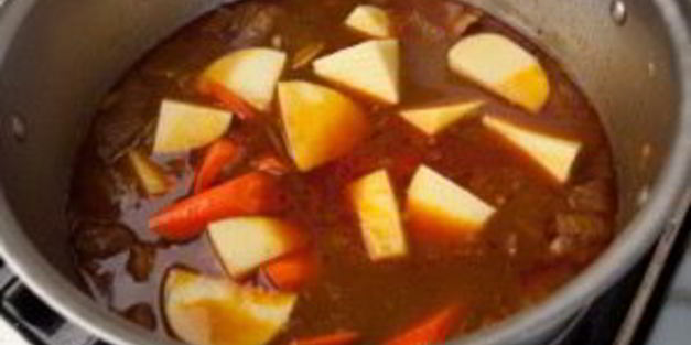 мясное рагу с картошкой