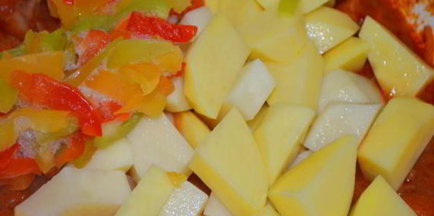 мясное рагу с овощами