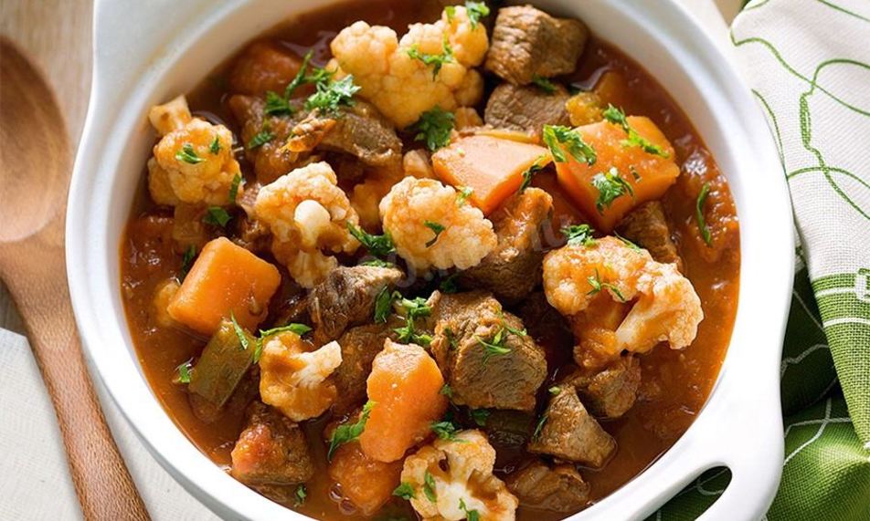 Рецепт овощное рагу из баранины