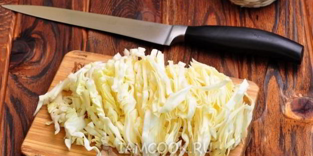 овощное рагу из кабачков и капусты