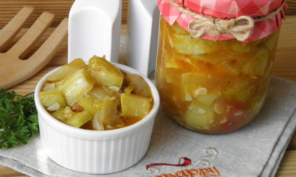 Рецепт овощное рагу на зиму