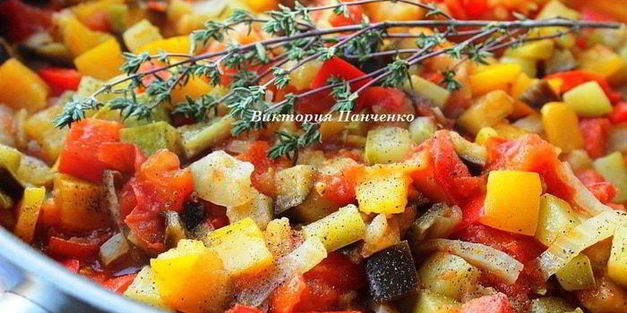 овощное рагу писто манчего