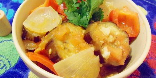 овощное рагу с баклажанами по-арабски