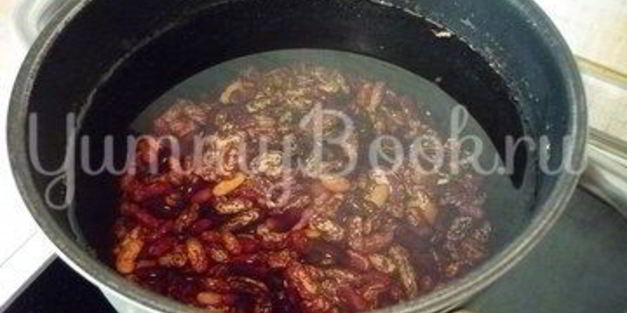 овощное рагу с фасолью