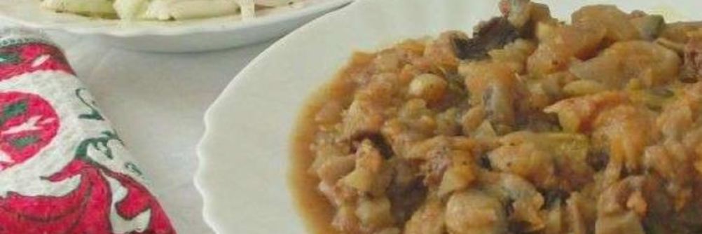 Овощное рагу с грибами