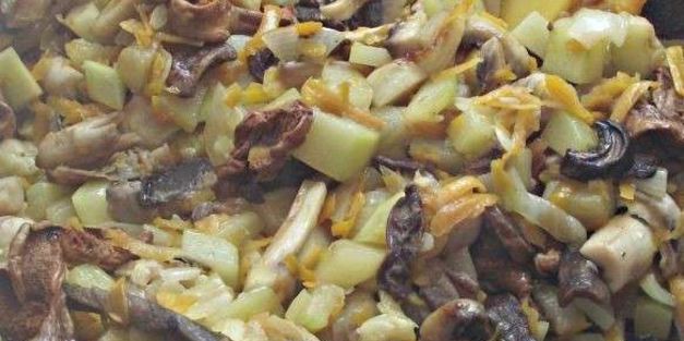 овощное рагу с грибами
