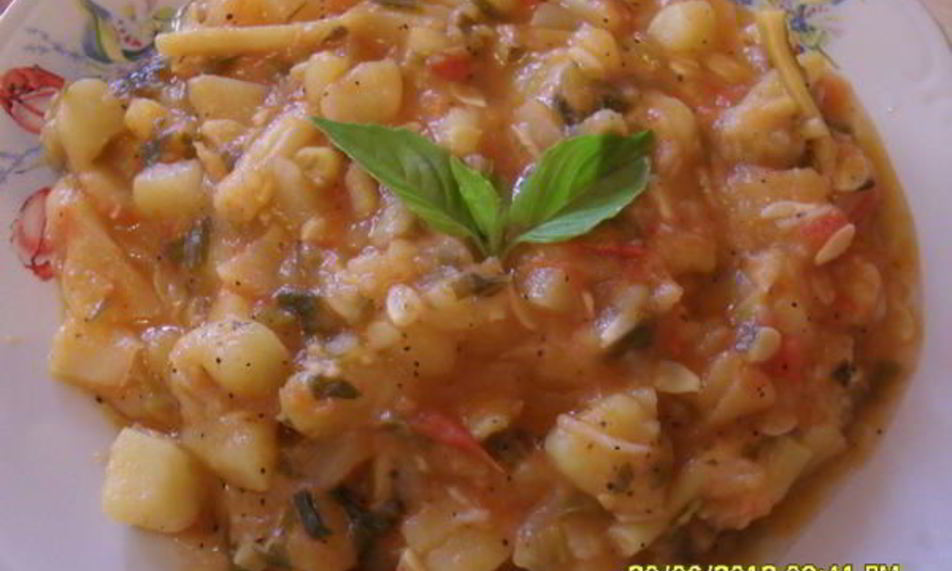 Рецепт овощное рагу с кабачком