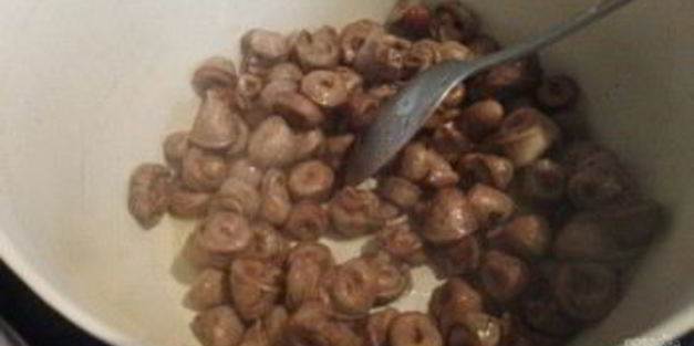 овощное рагу с куриными сердечками