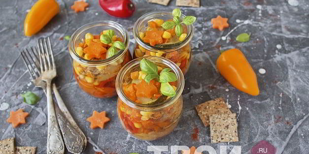 овощное рагу с курицей