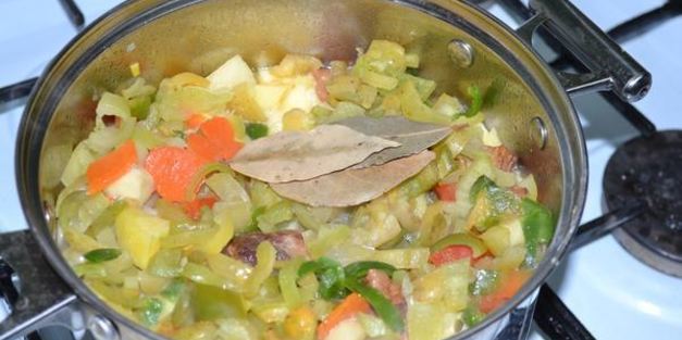 овощное рагу с мясом