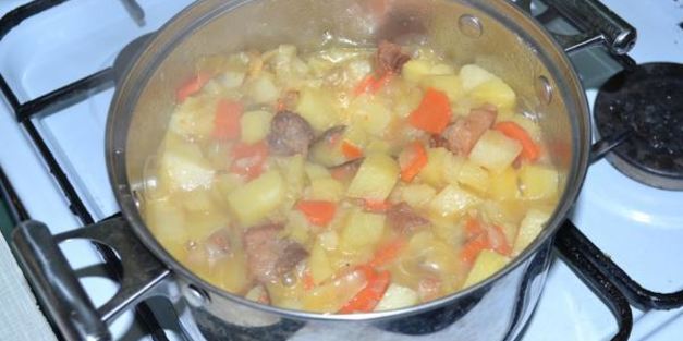 овощное рагу с мясом