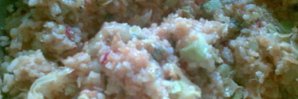 Овощное рагу с рисом