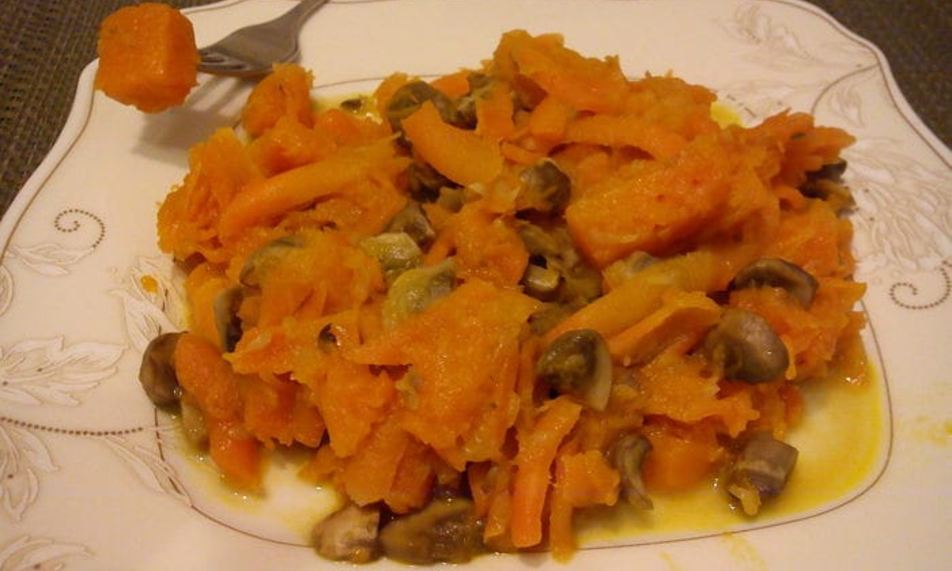 Рецепт овощное рагу с тыквой