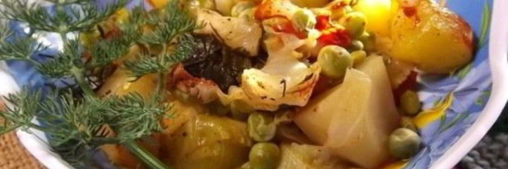 Овощное рагу в духовке