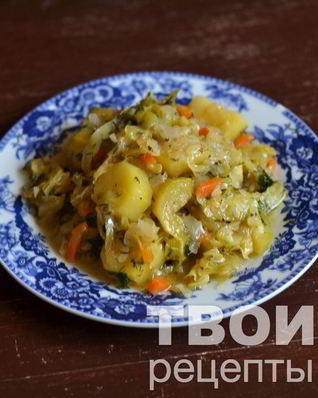 Овощное рагу в мультиварке