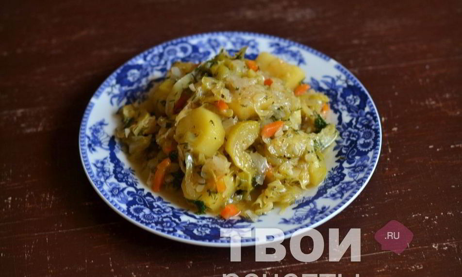 Рецепт овощное рагу в мультиварке