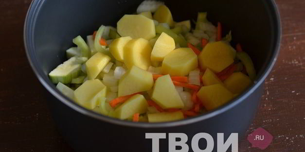 овощное рагу в мультиварке