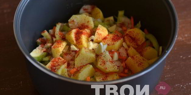 овощное рагу в мультиварке
