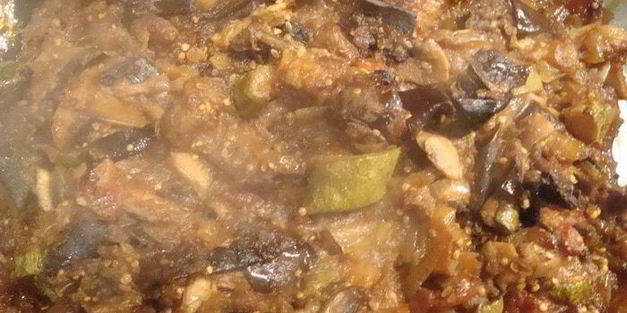 постное запеченое овощное рагу