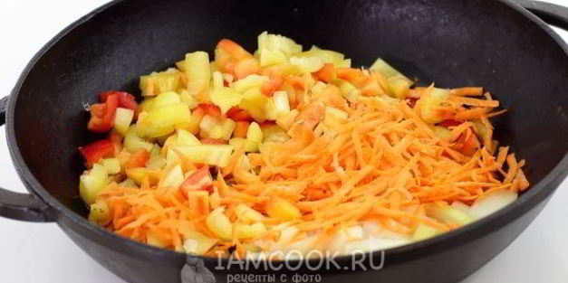 рагу из баклажанов и помидоров