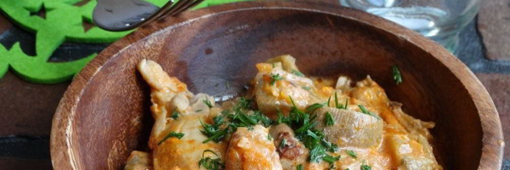 Рагу из баклажанов с курицей