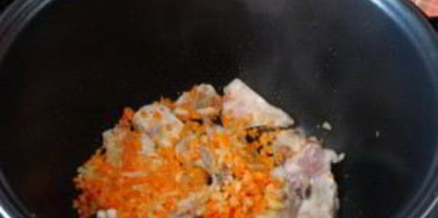 рагу из баклажанов с курицей