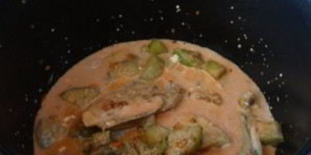 рагу из баклажанов с курицей